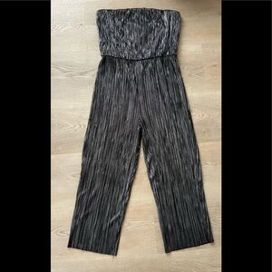 Wild fable silver festival romper size S